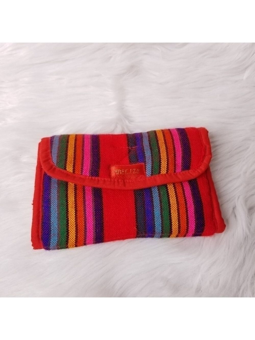 Belize Wallet Purse Striped‎ Multi-Colored - Picture 2 of 6